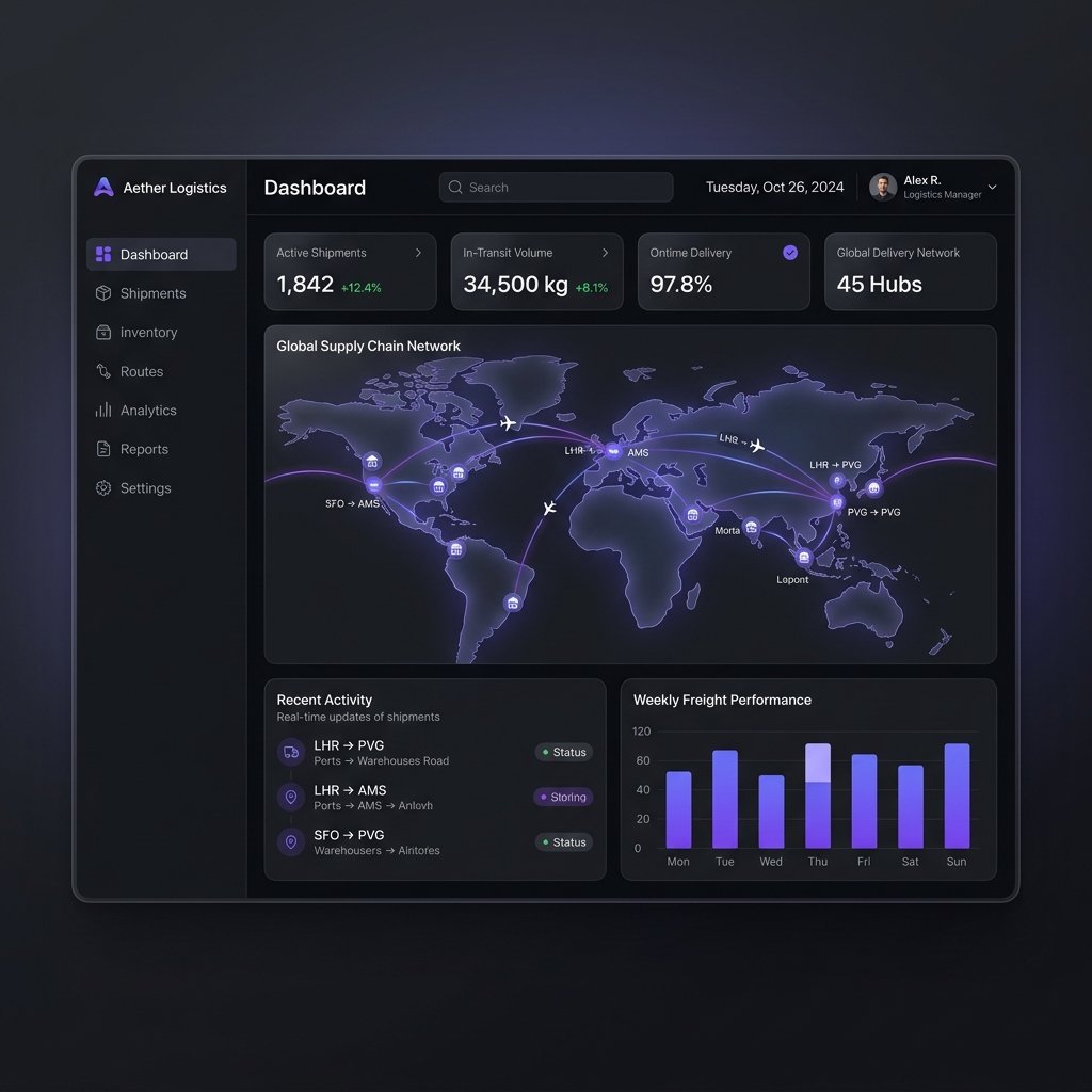 Internal-tools platform for logistics.